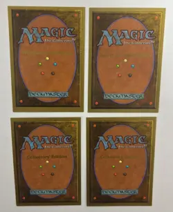 MTG 4X INTERNATIONAL / COLLECTOR'S EDITION PLAGUE RATS (IE / CE) LIKE BETA - Image 2