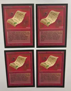 MTG 4X INTERNATIONAL / COLLECTOR'S EDITION FALSE ORDERS (IE / CE) LIKE BETA - Image 4