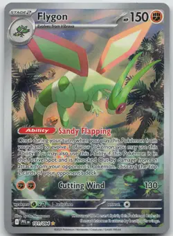 Flygon 101/094 Illustration Rare Phantasmal Flames Pokemon NM/M - Image 1