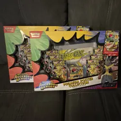 Pokemon TCG Mega Evolution–Ascended Heroes Premium Poster Box Mega Lucario - Image 1