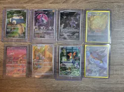 Pokemon Illustration Rare/Promo Lot Charmander Raichu Snorlax Ninetails Mewtwo - Image 1