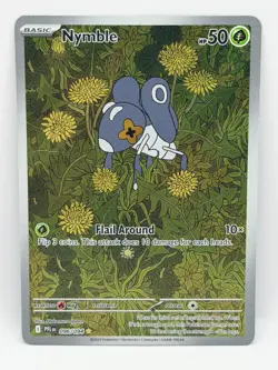 Nymble 096/094 Phantasmal Flames NM Illustration Rare Pokemon TCG - Image 1