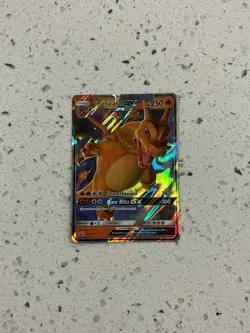 Pokemon TCG - Charizard GX SM211 from Sun & Moon Black Star Promo Holo NM - Image 1
