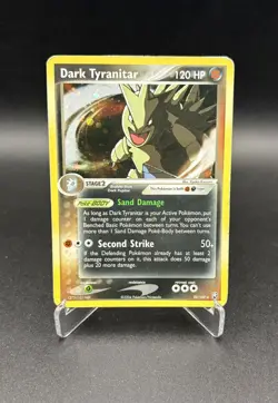 Pokemon Dark Tyranitar 20/109 - Holo Rare Team Rocket Returns 2004 - MP - Image 1