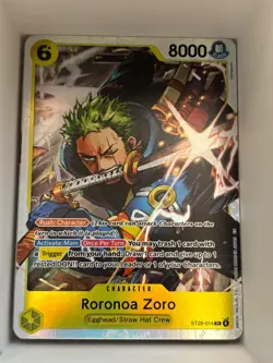 ST29-014 Roronoa Zoro English SR One Piece TCG Card Game - Image 1