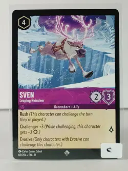 Sven - Leaping Reindeer - Super Rare - Winterspell #60 - LORCANA -C - Image 5