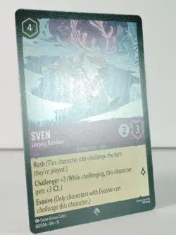 Sven - Leaping Reindeer - Super Rare - Winterspell #60 - LORCANA -B - Image 2