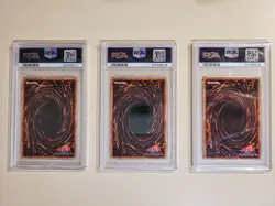 US SELLER Yugioh Prismatic god box Egyptian god cards Consecutive PSA 10 Cert - Image 2