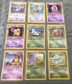 2000 BASE 2 SET POKEMON CARDS BUNDLE #3 (44 OUT OF 130) COMMON AND UNCOMMON - Image 2
