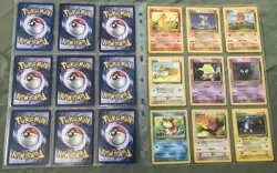 2000 BASE 2 SET POKEMON CARDS BUNDLE #3 (44 OUT OF 130) COMMON AND UNCOMMON - Image 3