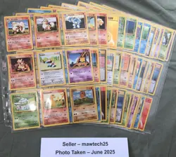 POKEMON CARDS BASE / JUNGLE / FOSSIL / TEAM ROCKET / BASE 2 - MIXED BUNDLE #1 - Image 1