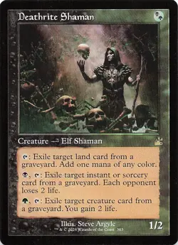 Deathrite Shaman (Retro Frame) R Ravnica Remastered 363 NM - Image 1