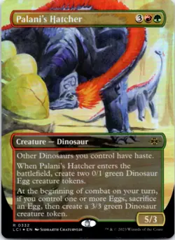Palani's Hatcher (Borderless) (Foil) The Lost Caverns of Ixalan, 332 NM - Image 1
