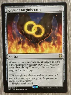 MTG - Rings of Brighthearth - NM - Commander Legends CMR 335 - Magic - Image 1