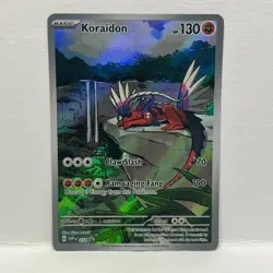 2023 Pokemon Koraidon SVP014 Scarlet & Violet Black Star Promo - Image 1