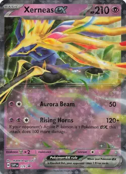 Xerneas ex 179 Holo Promo Scarlet & Violet Promo Pokemon Lightly Played - Image 1