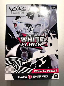 Pokemon TCG: Scarlet & Violet White Flare Booster Bundle Sealed - 6 packs - Image 1