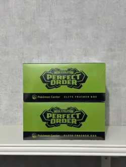 2x Pokemon TCG Perfect Order | Pokemon Center ETB Elite Trainer Box | BNIB - Image 3