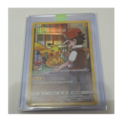 Pokemon Pikachu Secret Rare Holo 241/236 Sm-Cosmic Eclipse 70 HP Volt Tackle - Image 1