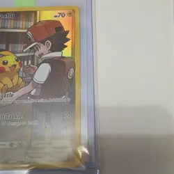 Pokemon Pikachu Secret Rare Holo 241/236 Sm-Cosmic Eclipse 70 HP Volt Tackle - Image 2