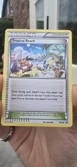 Pokemon Tropical Beach '11 World Championships Promo BW28 English LP - Image 1