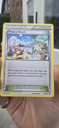 Pokemon Tropical Beach '11 World Championships Promo BW28 English LP - Image 2