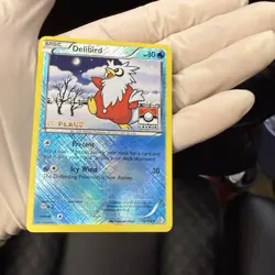 2012 Pokemon TCG First 1st Place Delibird 038/149 League & Championship Reverse - Image 1