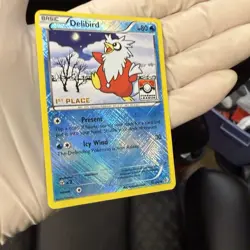 2012 Pokemon TCG First 1st Place Delibird 038/149 League & Championship Reverse - Image 2