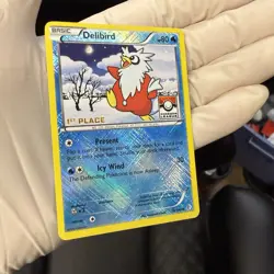 2012 Pokemon TCG First 1st Place Delibird 038/149 League & Championship Reverse - Image 3