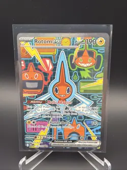 2025 Pokemon Phantasmal Flames Rotom ex Special Illustration Rare #126/094 - Image 1