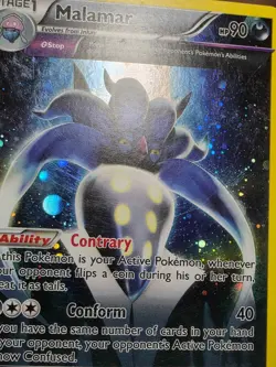 MALAMAR XY58 PROMO XY BLACK STAR PROMOS POKEMON COSMO HOLO HP - Image 2