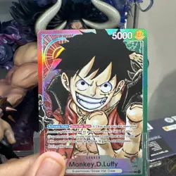 2022 One Piece Romance Dawn OP01-003 Monkey D. Luffy - PRE- ERRATA - - Image 2