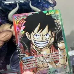 2022 One Piece Romance Dawn OP01-003 Monkey D. Luffy - PRE- ERRATA - - Image 4