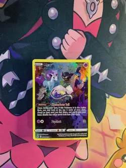 Pokemon Mew TCG Ultra Rare Holo Card Crown Zenith: Galarian Gallery #GG10/GG70 - Image 2