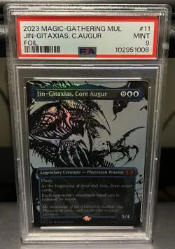 2023 MTG MUL Jin-Gitaxias, Core Augur Foil #11 PSA 9 - Image 1