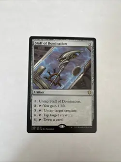 Staff of Domination - CMR 343/361- Regular Lightly Played - Image 1