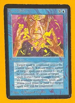 MTG POWER SINK Alpha (OldManMTG 008-425) - Image 1