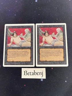 1x MTG Unlimited Sacrifice from Estate Collection - Image 1