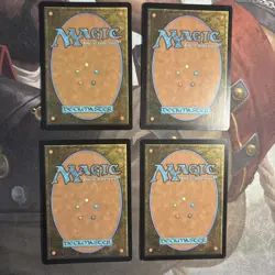 MTG x4 Goblin 107/244 UNF PLAYSET Sticker Guacamole BLANK Mind - Near Mint NM - Image 3