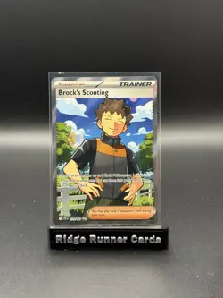 Pokemon Brock's Scouting 179/159 Ultra Rare Journey Together - Image 1