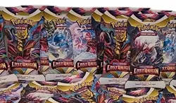 Lot Of 5 Pokemon TCG SWSH Sword & Shield Lost Origin Sleeved Booster Packs! - Image 1