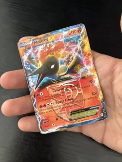 Pokemon Moltres EX TCG Team Plasma 14/135 Plasma Storm Ultra Rare Holo Card - Image 3