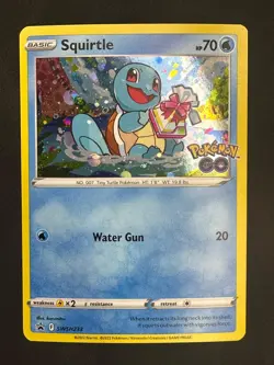 SQUIRTLE SWSH233 PROMO SWSH BLACK STAR POKEMON NM - Image 1