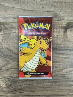 Pokemon TCG 2024 McDonald's Promo 9 Sealed Booster Packs Dragonite Pikachu - Image 2