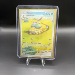 TCG Pokemon Grotle 164/162 Temporal Forces Illustration Rare, NM Condition - Image 2