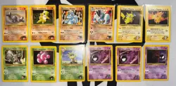 Pokemon Base Card Bundle, Various Vintage NM English & Japanese x 56 - Image 1