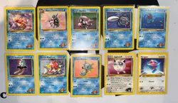 Pokemon Base Card Bundle, Various Vintage NM English & Japanese x 56 - Image 3