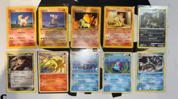 Pokemon Base Card Bundle, Various Vintage NM English & Japanese x 56 - Image 5