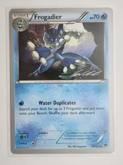 Freakie, Frogadier, Greninja 2016 World Championship Evolution Line Pokemon TCG - Image 5