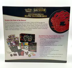 Pokemon TCG Lost Origin Pokemon Center ETB - Sealed (Minor Tear, Bottom Front) - Image 3